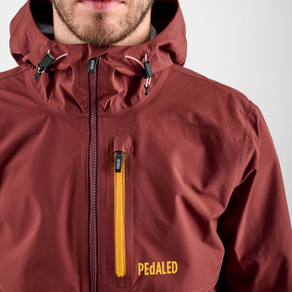 ODYSSEY SHELL JACKET（DARK RED） – COG TOKYO