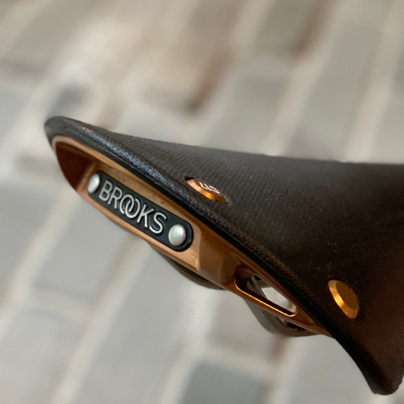 BROOKS カンビウム C17 スペシャル BLACK/COPPER　サドル BROOKS* cambium C17 special (black/copper) - BLUE LUG ONLINE